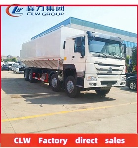 Nouveau <span class=keywords><strong>camion</strong></span> de livraison de grains en vrac pour animaux Sinotruk HOWO 30 T 40 M3 8x4 pour le transport de marchandises en vrac - Product Image 3