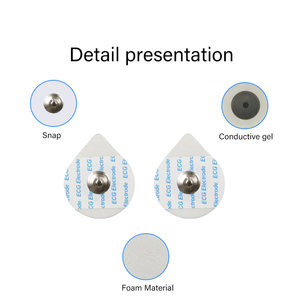 Elettrodi <span class=keywords><strong>ECG</strong></span> Monouso in Tessuto Non Tessuto da 50mm con Disinfezione all'Ozono per Uso Pediatrico in Assistenza Medica - Product Image 6