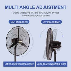 26 30 Inch New Design High Quality Brushless <strong>DC</strong> Commercial Industrial Factory <strong>Pedestal</strong> Stand <strong>Fan</strong>
