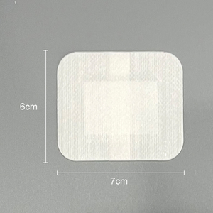 Großhandel 6x8cm & 10*12cm CHG IV Kanülen fixier verband Medizinischer steriler selbst klebender Wund verband Medizinischer Wund verband - Product Image 5