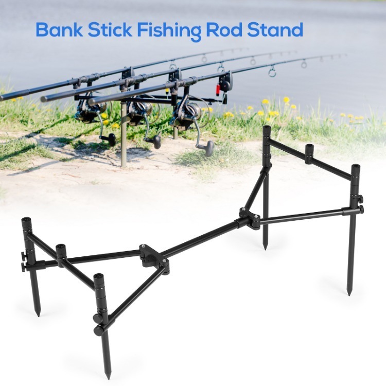 carp fishing bank rod holders Heavy Duty Holder Heavy duty bank fishing rod holder Our heavy duty bank fishing rod holder is the ultimate choice for all types of terrain Bank Fishing Rod Catfish And