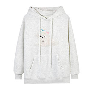 <span class=keywords><strong>Sweat</strong></span> à <span class=keywords><strong>capuche</strong></span> en peluche de haute qualité pour femmes, veste amincissante pour l'automne/hiver, haut respirant et écologique - Product Image 6