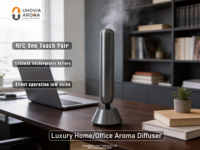 Diffuseur de parfum commercial à faible bruit, best-seller, application intelligente, diffuseur d'huiles essentielles, éclairage, désodorisant d'air