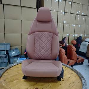 Asiento de Cuero Marrón Claro para Automóvil, Ensamblaje Completo para Sedán/SUV de Lujo, para Concesionarios de Automóviles Usados Premium - Product Image 4