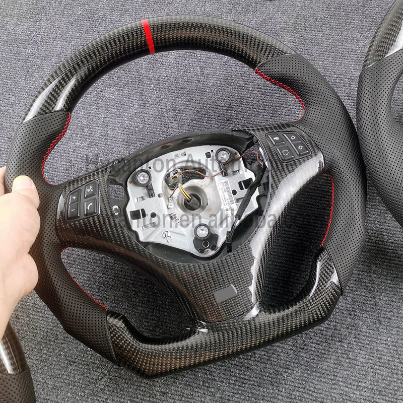 black+carbon fiber+Leather+with holes