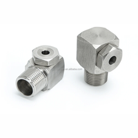 Boquilla de Pulverización de Cono Hueco Tangencial de Acero Inoxidable Huajue de 3/4 Pulgadas, Tipo Estándar, Ángulo de Pulverización de 51-114 Grados, Alta Presión