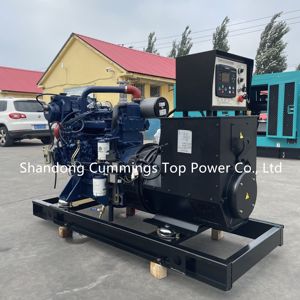 80kva 100kva เครื่องกำเนิดไฟฟ้าดีเซลชนิดทะเลที่มีเครื่องยนต์ทะเล cummings - Product Image 2
