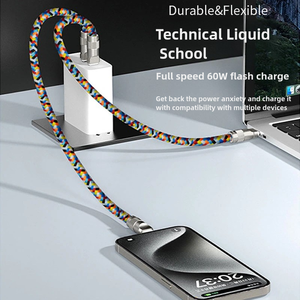 Custom Universele Crossbody Ketting Telefoonhoesje Lanyard 5a Snellaadkabel Voor Mobiele Telefoons Inclusief Iphone 16 - Product Image 5