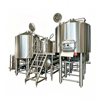 Système de brasserie industrielle 40BBL 4V pour la production à grande échelle