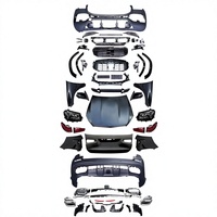 Kit carrosserie neuf d'usine pour Mercedes-Benz GL X166/X167 GLS 2013-2019, style Maybach, pare-chocs, phares LED, mise à niveau du capot