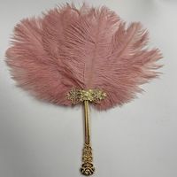 Éventail en plumes d'autruche coloré et grand format, directement de l'usine, pour mariage, festival, nouvel an, carnaval, décoration et cadeau
