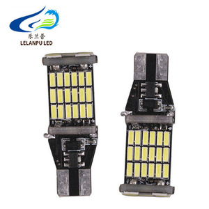 Hot Bán Anto Led Bulbs T15 W16w 45smd 4014 Nội Thất Bulb Amber Xanh Trắng Màu 12V Mini Driving Light Hệ Thống Chiếu Sáng Tự Động - Product Image 3
