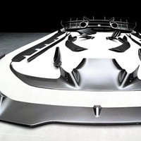 Kit d'air léger et de haute qualité nouvellement développé pour modifier le style PK, kit de contour en fibre de carbone sèche pour Ferrari F8
