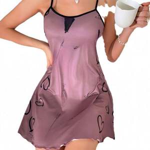 All'ingrosso Sexy con bretelle a schiena aperta pigiama <span class=keywords><strong>da</strong></span> notte in seta pigiama camicia <span class=keywords><strong>da</strong></span> notte <span class=keywords><strong>da</strong></span> <span class=keywords><strong>donna</strong></span> - Product Image 3