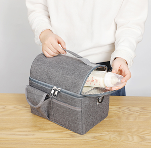 <span class=keywords><strong>Bolsa</strong></span> de refrigeración portátil para leche materna de momia, <span class=keywords><strong>bolsa</strong></span> para biberones, fiambrera de mantenimiento fresco, bolsas de aislamiento térmico - Product Image 6