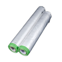 Film anti-poussière PE de haute qualité HuaYang RZ-202400 pour la protection des murs peints, résistant à l'humidité, souple, 20m x 2.4m