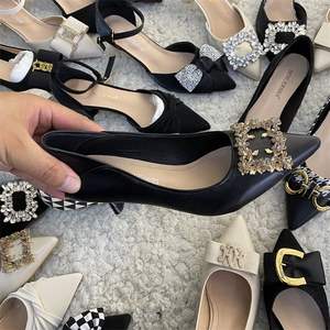 Vente directe d'usine de chaussures à talons hauts de luxe pour femmes à bas prix - Product Image 2