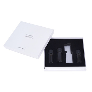 Cajas de Regalo Cosméticas Personalizadas con Tapa para Sets de Aceites Esenciales para el Cuidado de la Piel, Embalaje de Perfume Impreso Ideal para Viajes - Product Image 4
