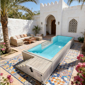 Piscine de plage, piscine de spa, jacuzzi, piscine préfabriquée, fournisseurs de piscines, piscine de bronzage, piscine chinoise - Product Image 4