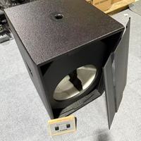 Kabinet Subwoofer Pasif 2-Way 15-Inci S15 Buatan Cina, Terbuat dari MDF dengan Grille Logam dan Busa Peredam Suara untuk KTV Bar