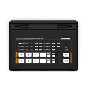 Switcher Video SDI HDMI Portatile a 4 Canali con Monitor LCD IPS da 10,1 Pollici per Streaming e Trasmissioni Professionali - Product Image 5