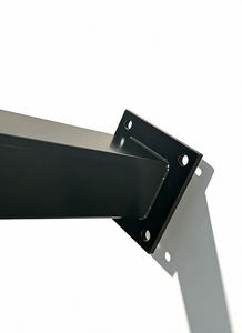 Poste de Cerca Exterior de Aluminio con Recubrimiento en Polvo <span class=keywords><strong>Blanco</strong></span> de 3 Pies, Ecológico, Impermeable, Moderno, Seguro, con Acabado Natural Metálico - Product Image 4