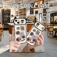 Dessin animé 3D Figurine Push Window coque de téléphone pour iPhone 15 Pro Max pour iPhone 14 Pro Max pour iPhone 13 Pro Max pour Apple XR Mobile