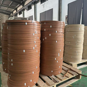 Factory Hot Sales of 0.4*22 White/Beige/<strong>Black</strong>/Wood Grain PVC <strong>Edge</strong> Banding Strips Suitable for <strong>Edge</strong> Banding of Furniture Panels - Product Image 5