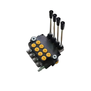 Vanne directionnelle hydraulique à haut débit 80 LPM pour grue forestière et pelle rétrocaveuse - Product Image 1