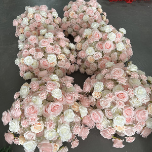 E-FB0013 Wholesale purple Large Flower Ball Silk Flower Ball Table <b>Centerpiece</b> Blooming Flower Tea Balls for <b>Wedding</b> Decoration - Product Image 1