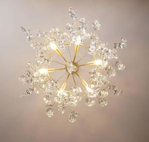Lampadario a LED di cristallo di lusso moderno di medie dimensioni per la decorazione della casa per il soggiorno <span class=keywords><strong>Hotel</strong></span> Hall o Villa Art decoro illuminazione - Product Image 2