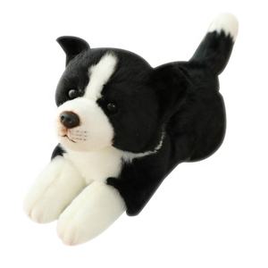 Özelleştirilmiş lüks sevimli oyuncak köpek 30CM sevimli simülasyon yavru çocuklar bebek kıvırcık peluş oyuncak köpek özel Logo peluş oyuncak için çocuklar - Product Image 1