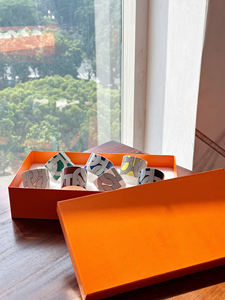 New European Style Runway Pattern Concentrated Bone China 7 Tea Cups - Product Image 3