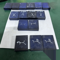 Kristal Safir Buatan Laboratorium Blok Kristal CZ Czochralski Korundum Sintetis untuk Produsen Kristal Jam Safir