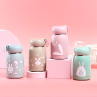 Termo de Acero Inoxidable de 320ml para Niños, Tazas Térmicas de Doble Pared con Aislamiento al Vacío, Botellas de Agua para Bebés y Escuela al Aire Libre
