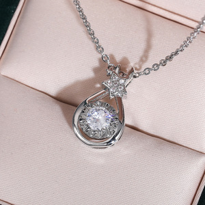 Collana con Ciondolo a Goccia a Forma di Stella per Donne, Catena Minimalista per Clavicola, Gioielli alla Moda - Product Image 6
