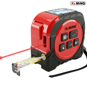 KEMING Misuratore <span class=keywords><strong>Laser</strong></span> 4 in 1 con Linea Orizzontale e Trasversale, Batteria al Litio Ricaricabile Tipo-C, Metro Digitale - Product Image 2