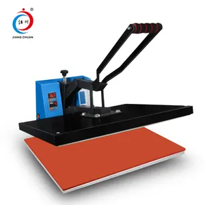 Large size Top quality best t-shirt printing manual heat press transfer machine