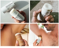 Tube en papier personnalisé pour baume à lèvres, déodorant, parfum solide |   Emballage cosmétique en carton écologique, recyclable et biodégradable
