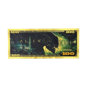 Billet de banque américain Ali-en 2026 plaqué or 24 carats pour cadeaux - Product Image 3