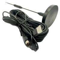 Antena de TV HD para Interiores y Exteriores, Receptor de Onda Terrestre, Sin Necesidad de Internet, para Áreas Urbanas y Rurales, con Cableado