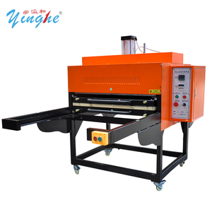 Yinghe เครื่องรีดผ้าสองชั้นแบบนิวเมติกขนาดใหญ่ระบบอัตโนมัติ100*130ซม. เครื่องรีดร้อน - Product Image 2