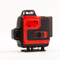 Niveau laser vert haute précision 4D 16 lignes, auto-nivelant 360°, pour extérieur, longue durée de vie de la batterie, avec trépied
