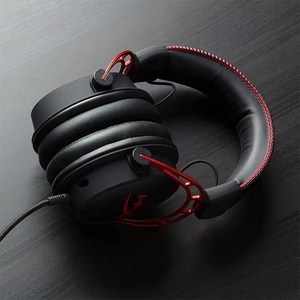 Casque de jeu filaire HyperX Cloud Alpha avec micro détachable à réduction de bruit, casque supra-auriculaire pour PS5, Xbox, Switch, ordinateur portable, mobile - Product Image 3