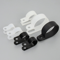 Pince de positionnement de câble en plastique nylon de type R pince de câble de réseau