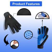Kit de toilettage pour animaux de compagnie : Gants brosse anti-poils et rouleau dépoussiérant pour chats et chiens