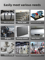 Résine Époxy 1:1 AB Colle Résistante à la Chaleur Pâte de Réparation Métallique Colle Magique Industrielle pour Bricolage Métal Liquide Haute Résistance