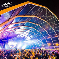 Tentes Igloo Orbitales : Aménagement Flexible et Solutions d'Éclairage Personnalisées pour les Zones d'Accueil de Grands Festivals de Musique