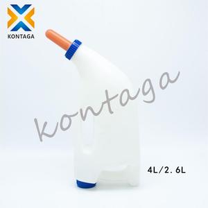 <span class=keywords><strong>Biberon</strong></span> d'allaitement portable 2,6L/4L pour animaux, abreuvoir vétérinaire, <span class=keywords><strong>biberon</strong></span> pour veau avec <span class=keywords><strong>tétine</strong></span> pour élevage de bétail - Product Image 4