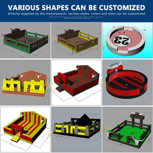 Toros inflables Juego de rodeo Toros de rodeo mecánicos Toros mecánicos manuales automáticos Toros mecánicos Adultos Crazy Ride Machine - Product Image 2